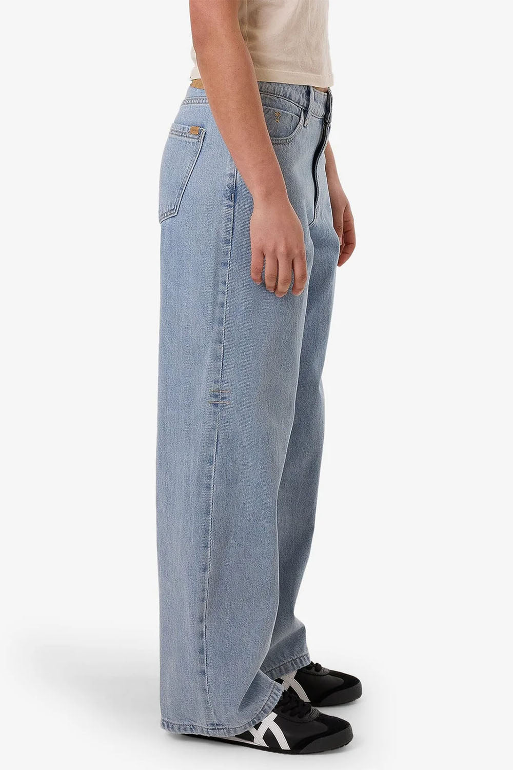Thrills - Billow Low Baggie Jean - Ageless Blue - Side