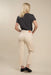 Sendero - Midnight Riders Crop Tee - Black - Back