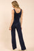 Sadie & Sage - Happier Now Jumpsuit - Navy - Back
