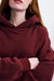 FRNCH - Fuji Sweatshirt - Bordeaux - Detail