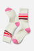 Marine Layer - Fuzzy Sock - Warm Stripe