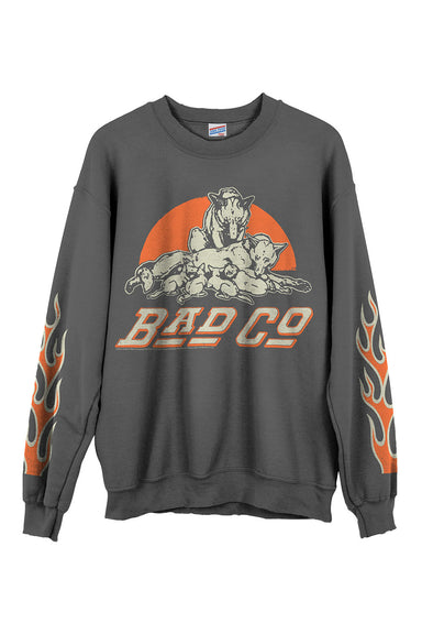 Junk Food Tees - Bad Company Fleece - Charcoal