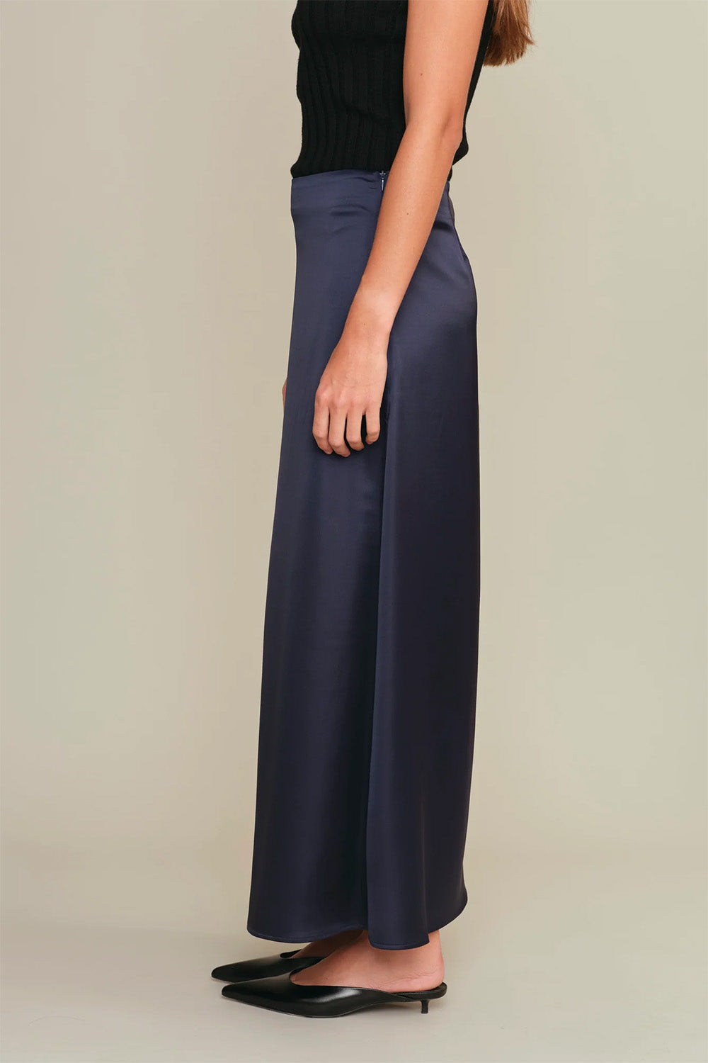 Deluc - Marcus Skirt - Navy - Side