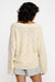 RVCA - Harmoney V Neck Sweater - Sand - Back