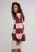 Free People - Classic Stripe Crew Wide - Cherry Combo - Side