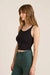 Roark - Wind Worn Tank - Black - Side