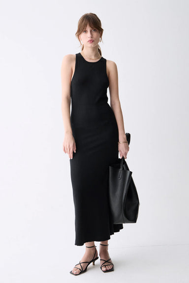 Deluc - Joana Knit Dress - Black - Front