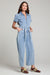 Saltwater Luxe - Thalia Jumper - Stonewash Denim - Side