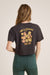 Roark - Seek Cropped Boxy Tee - Faded Black - Back