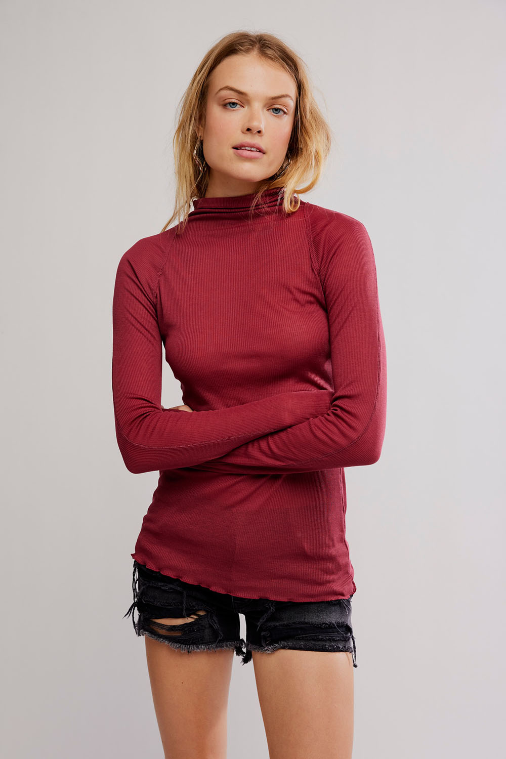 Free People - Close to Home Layering - Miss Crimson - Front