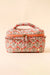 the darlling effect glam and go cosmetic bag everbloom dusty rose front