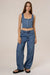 thrills good intentions denim top stoned blues front