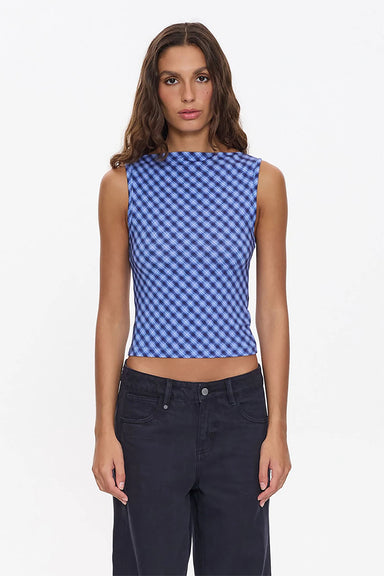 Thrills - High Speed Check Tank - Guardian Navy - Front