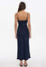 Thrills - Kenni Bias Maxi Dress - Guardian Navy - Back