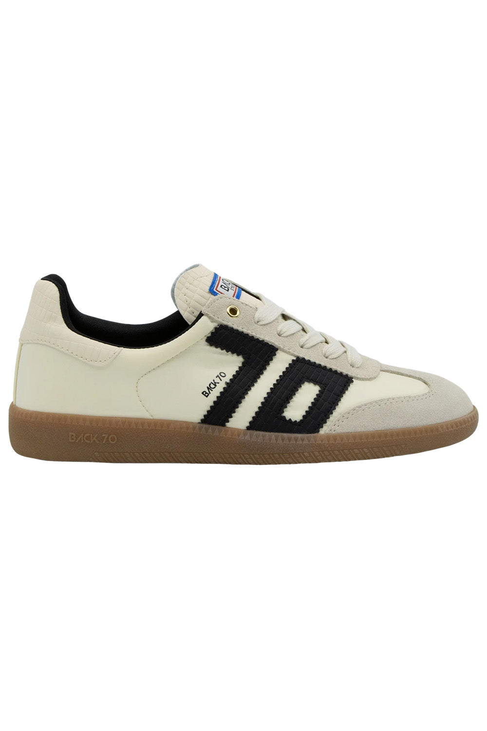 Back 70 Ghost 2513 in Beige Black — Side view