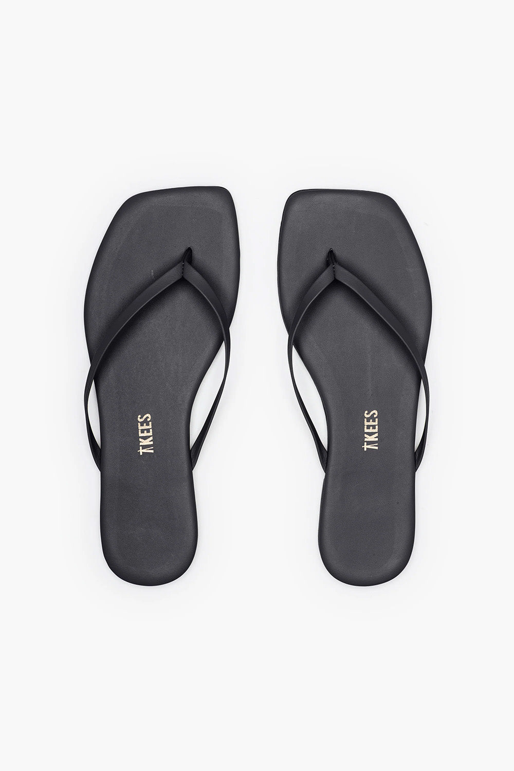 tkees square toe lily black top