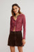 Free People - Jae Knit LS Top - Crushed Berry - Front