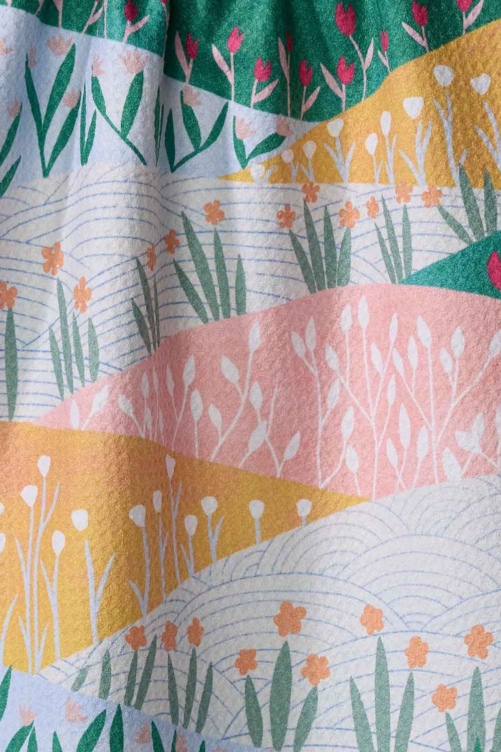 Sunrise Mountains Tea Towel