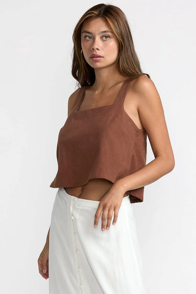 RVCA - Baker Top - Mocha - Side