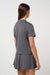 Travis Mathew Relaxed Boxy Tee in Blackened Pearl — Back view