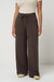 Travis Mathew Skyloft Soft Wide Leg in Turkish Coffee — Front view