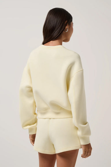 travis mathew cloudscape pullover pear sorbet back