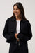 travis mathew friday doubleknit utility jacket black