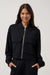 travis mathew friday doubleknit utility jacket black front