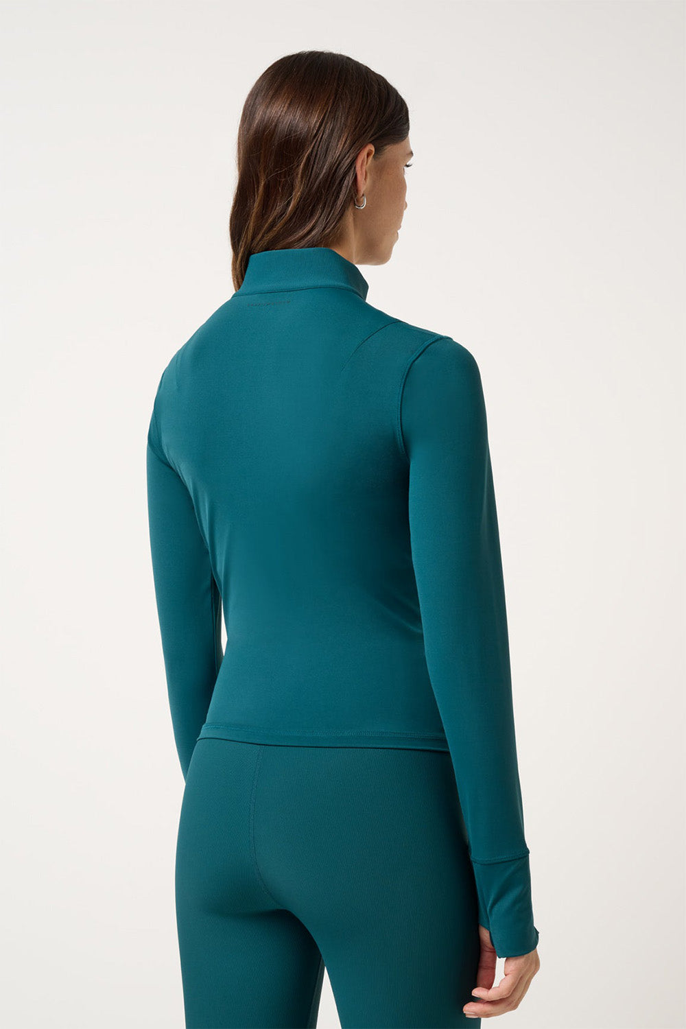 travis mathew moveknit full zip 3.0 dark sea back