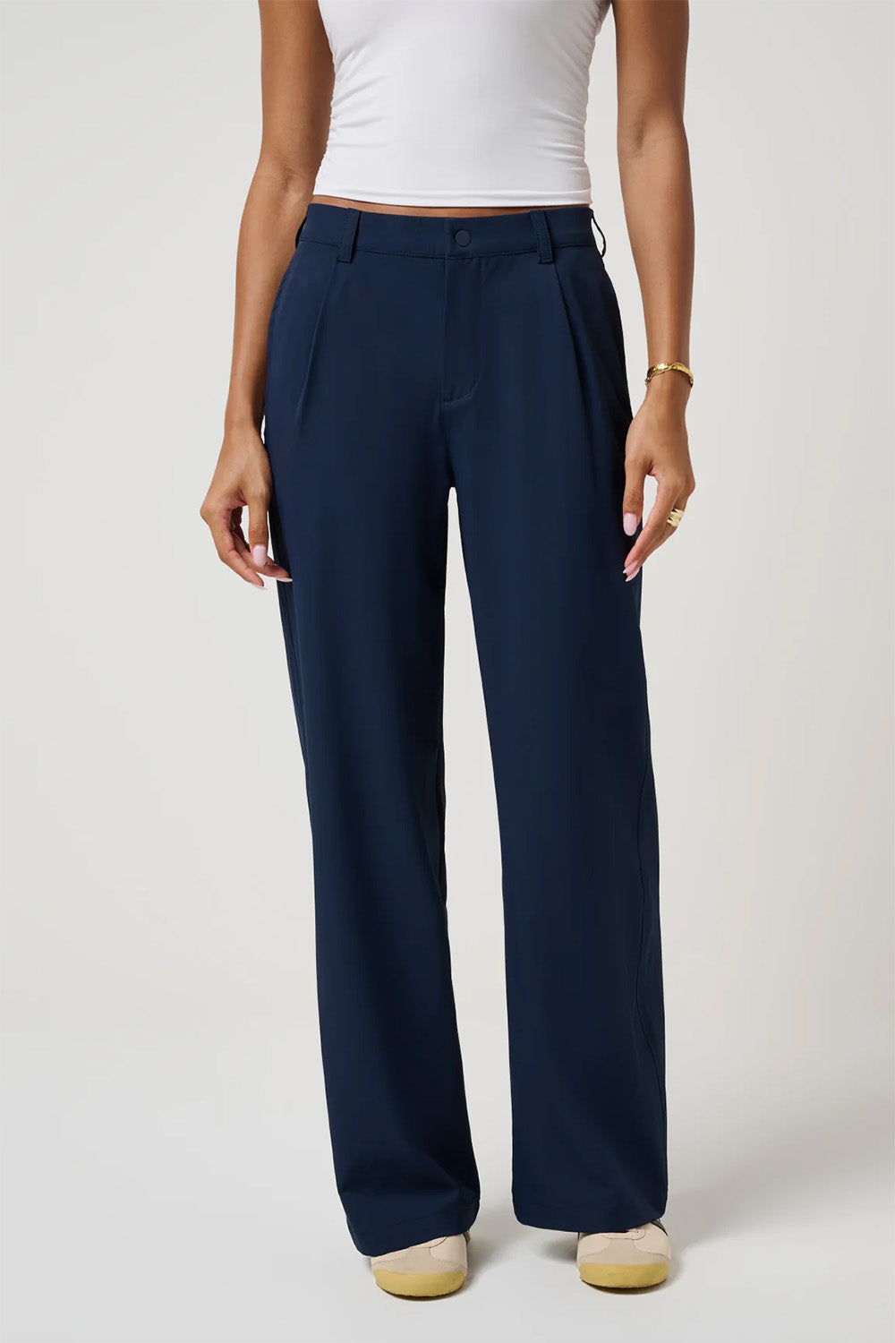travis mathew opening shot trouser navy blazer front