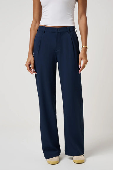 travis mathew opening shot trouser navy blazer front