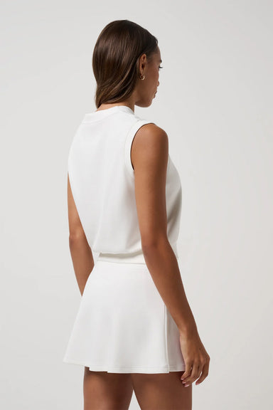 travis mathew skyloft soft vest snow white back