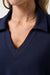 travis mathew skyloft soft vneck pullover navy blazer detail
