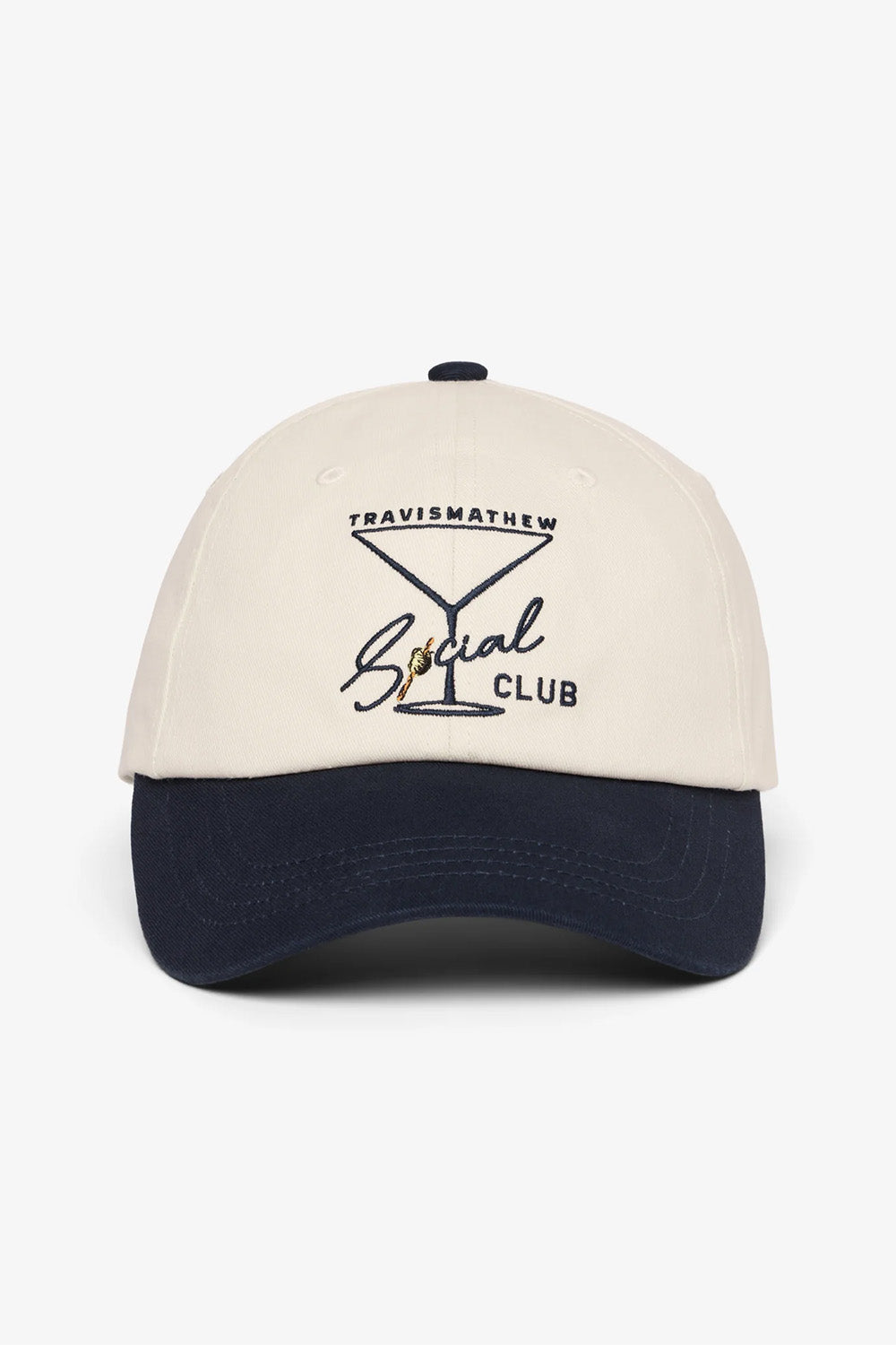 travis mathew socal social hat sandshell  front