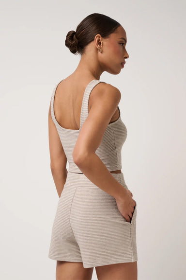 travis mathew yacht me tank heather soft taupe back