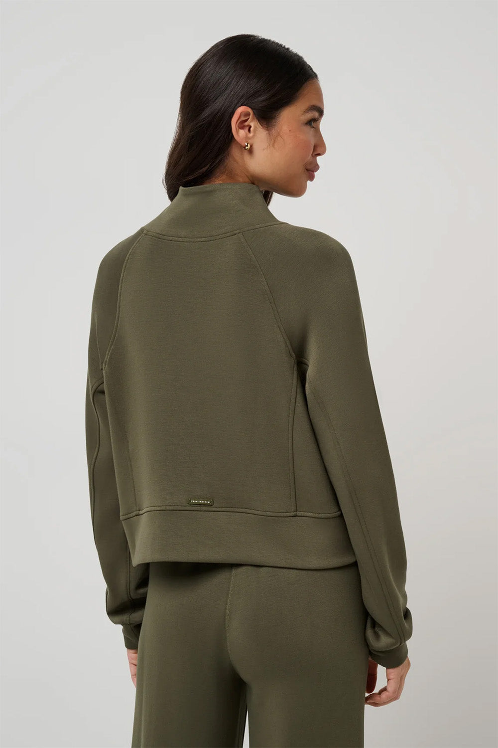 Travis Matthew - Skyloft Soft Funnel Neck - Grape Leaf - Back