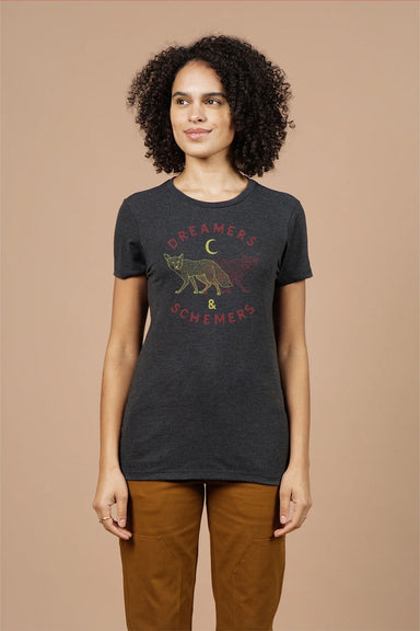 Bridge & Burn - Dreamers & Schemers Tee - Black - Front