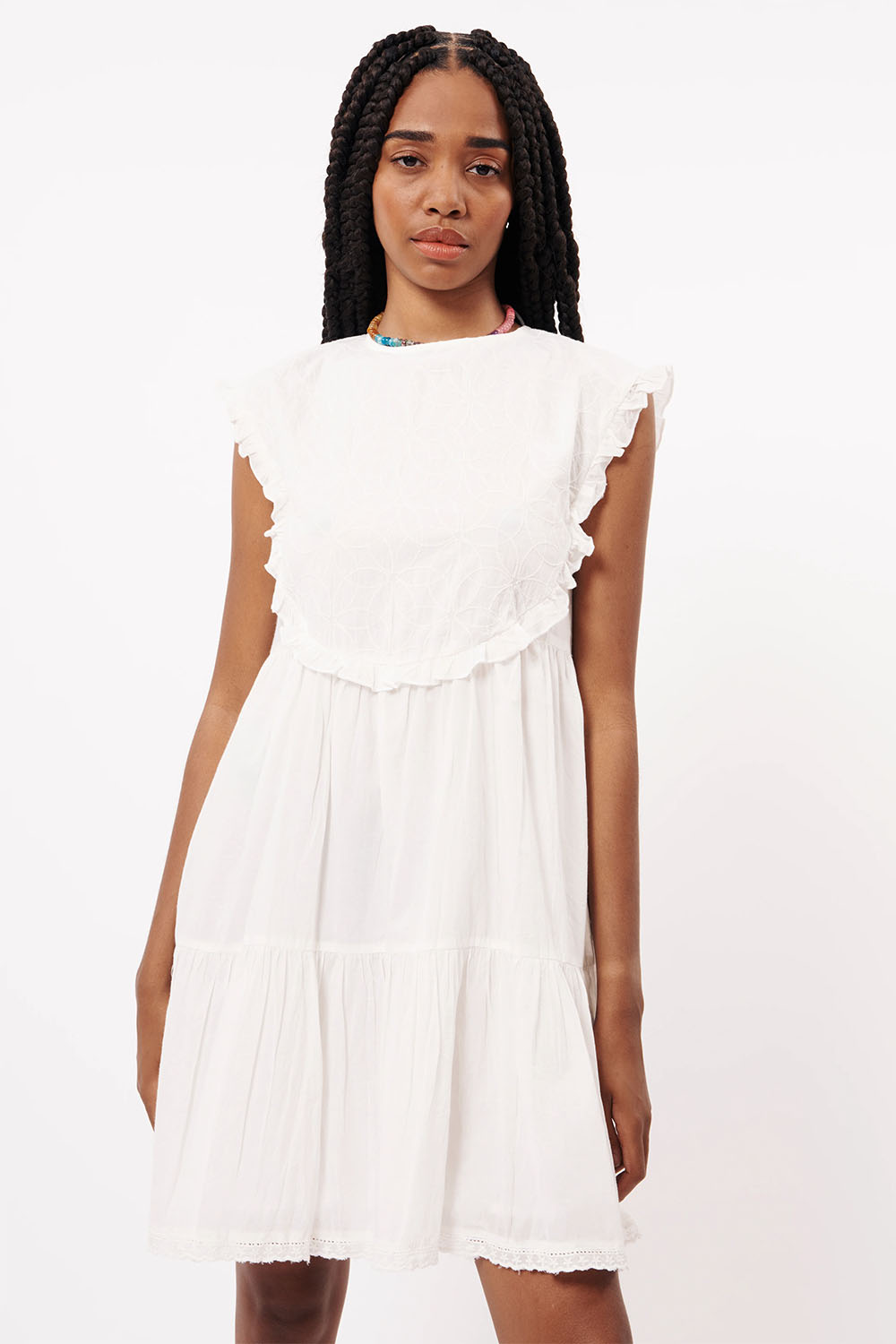FRNCH - Nyla Dress - Blanc