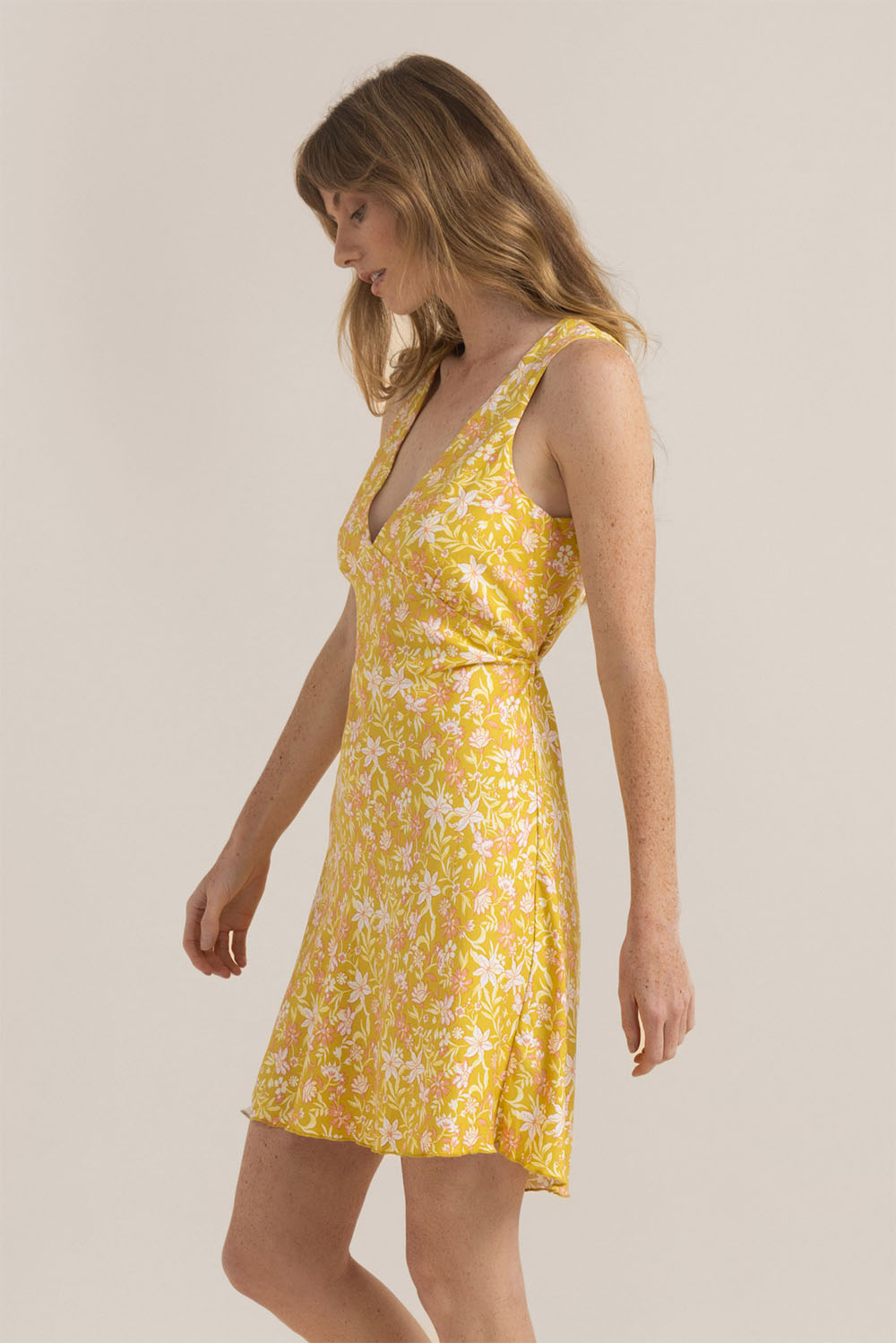Roark - Moonlight Dress - Olive - Side