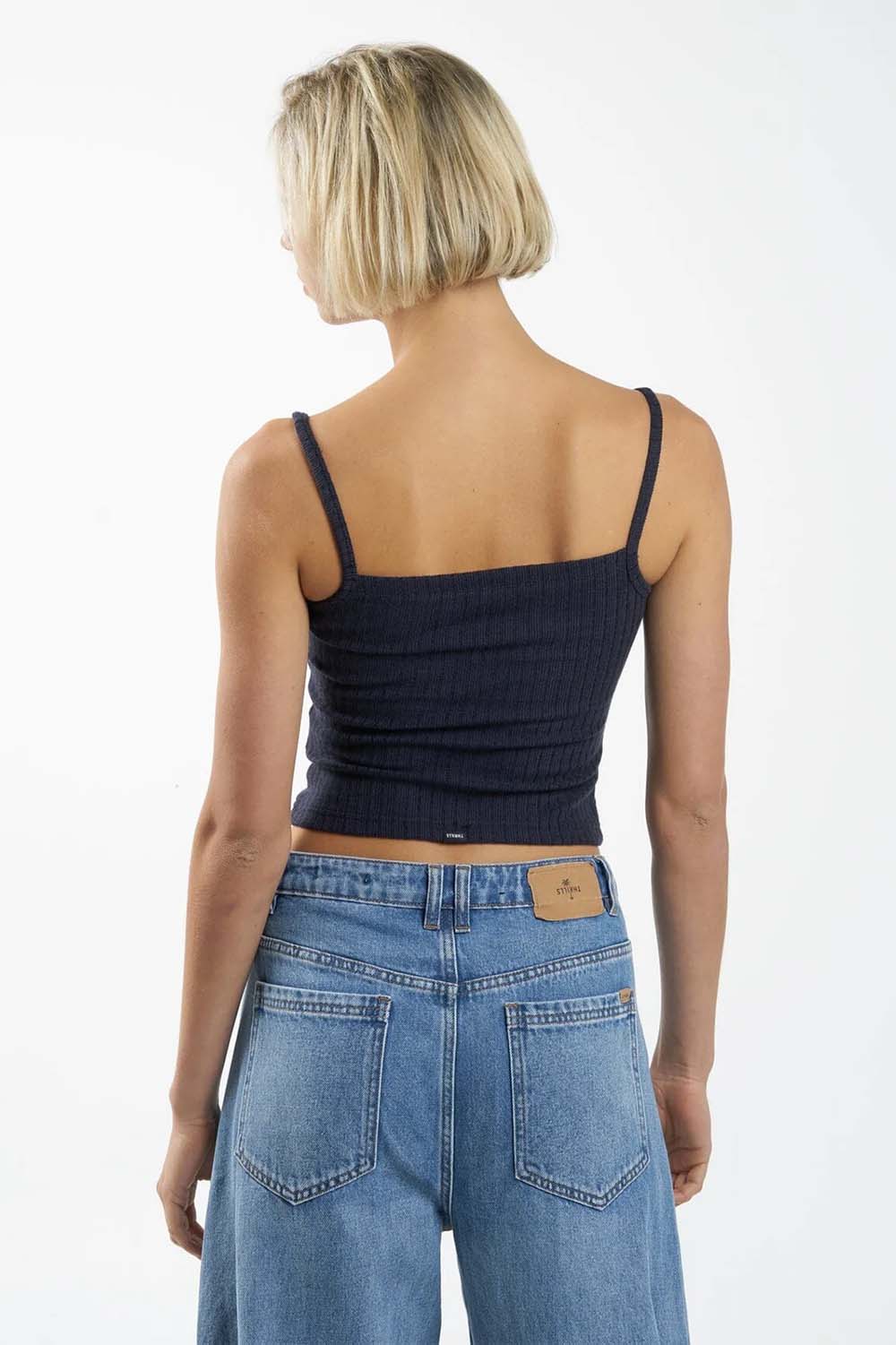 Thrills - Thou Shall Not Tank - Midnight Blue - Back