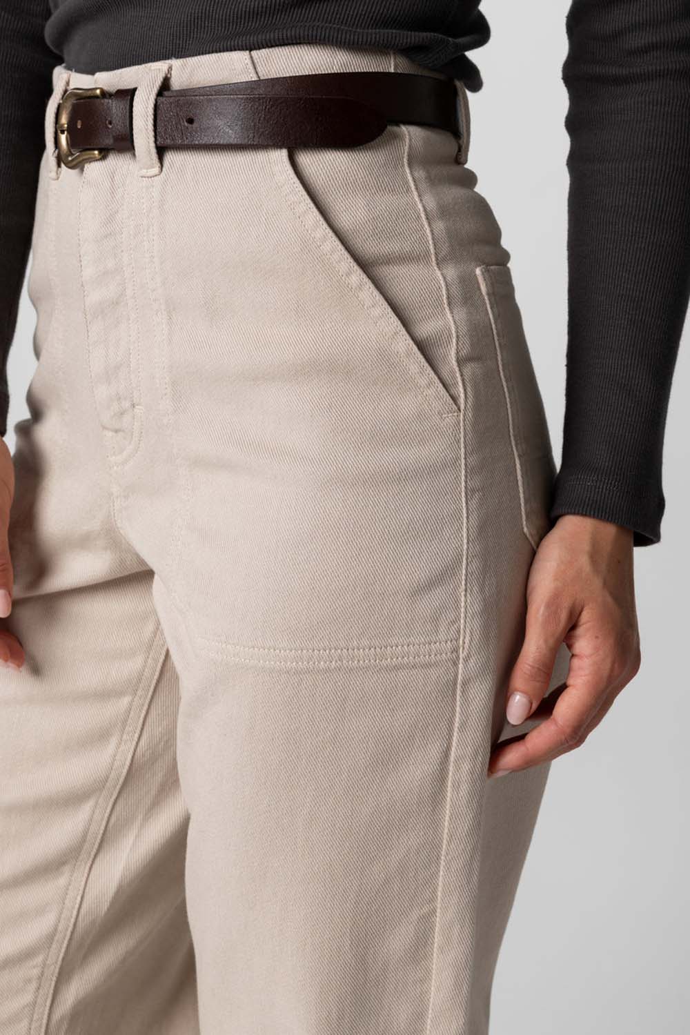 Finisterre - Yarrel Trouser - Natural Sandstone - Detail
