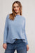 Free People - Latte Blues Thermal Solid - Autumn Sky - Front