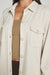 7 Diamonds - Generation Shacket - Bone - Detail
