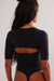 Free People - Everly Bodysuit - Black - Back
