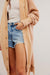 Free People - Dreamy Blue Cardi - Cuban Sand - Detail