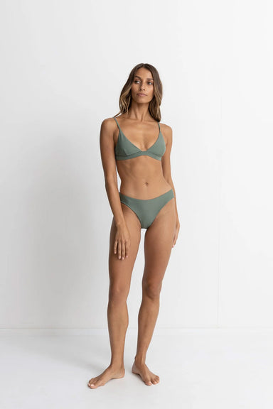 Rhythm - Classic Bralette Top - Olive