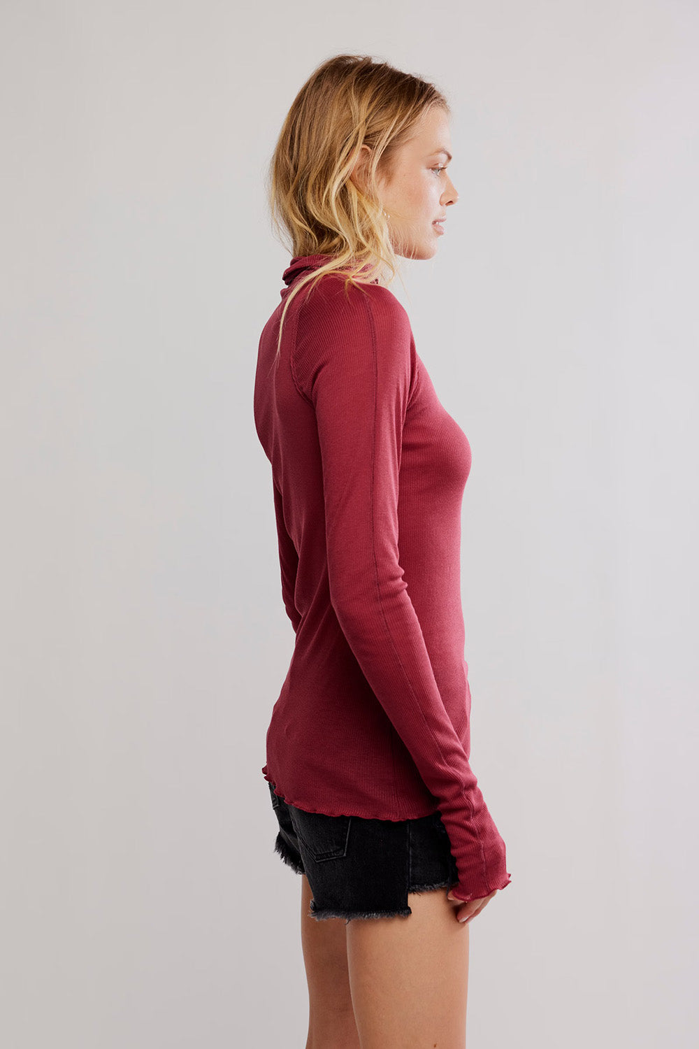 Free People - Close to Home Layering - Miss Crimson - Side