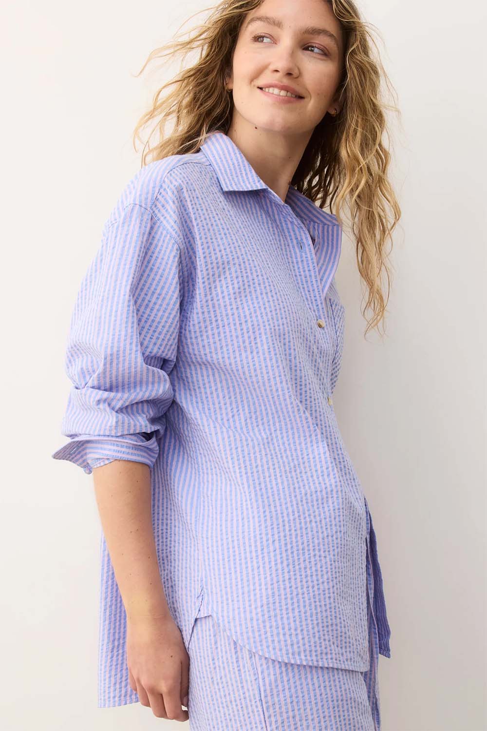 GRACEY SEERSUCKER SHIRT