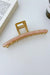 Pearl of the West - Metal Hair Claw - Pink