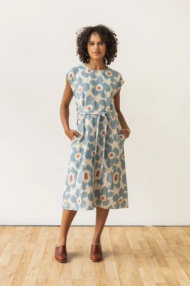 Bridge & Burn - Eloise Dress - Polar Blossom - Front